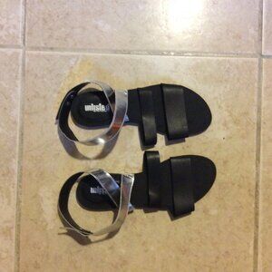 Black & Silver sandal